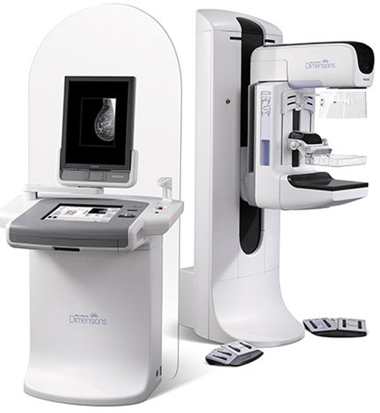 Mastógrafo para arrendamiento médico